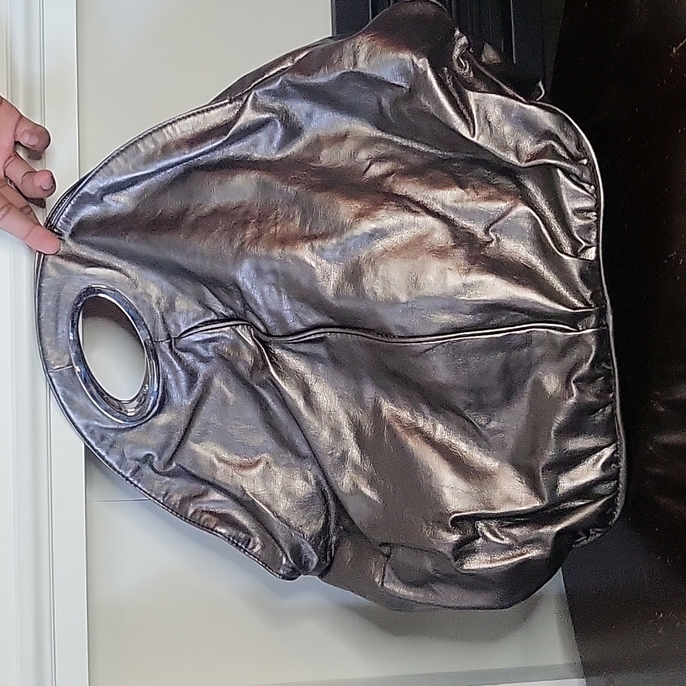 Vintage silver handbag